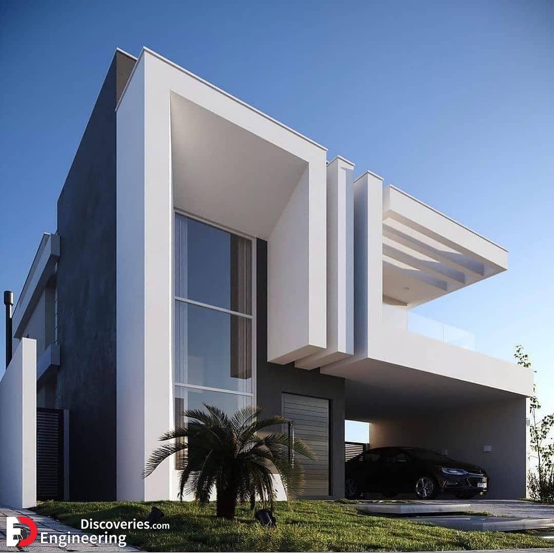 طراحی نما مدرن ویلا لوکس